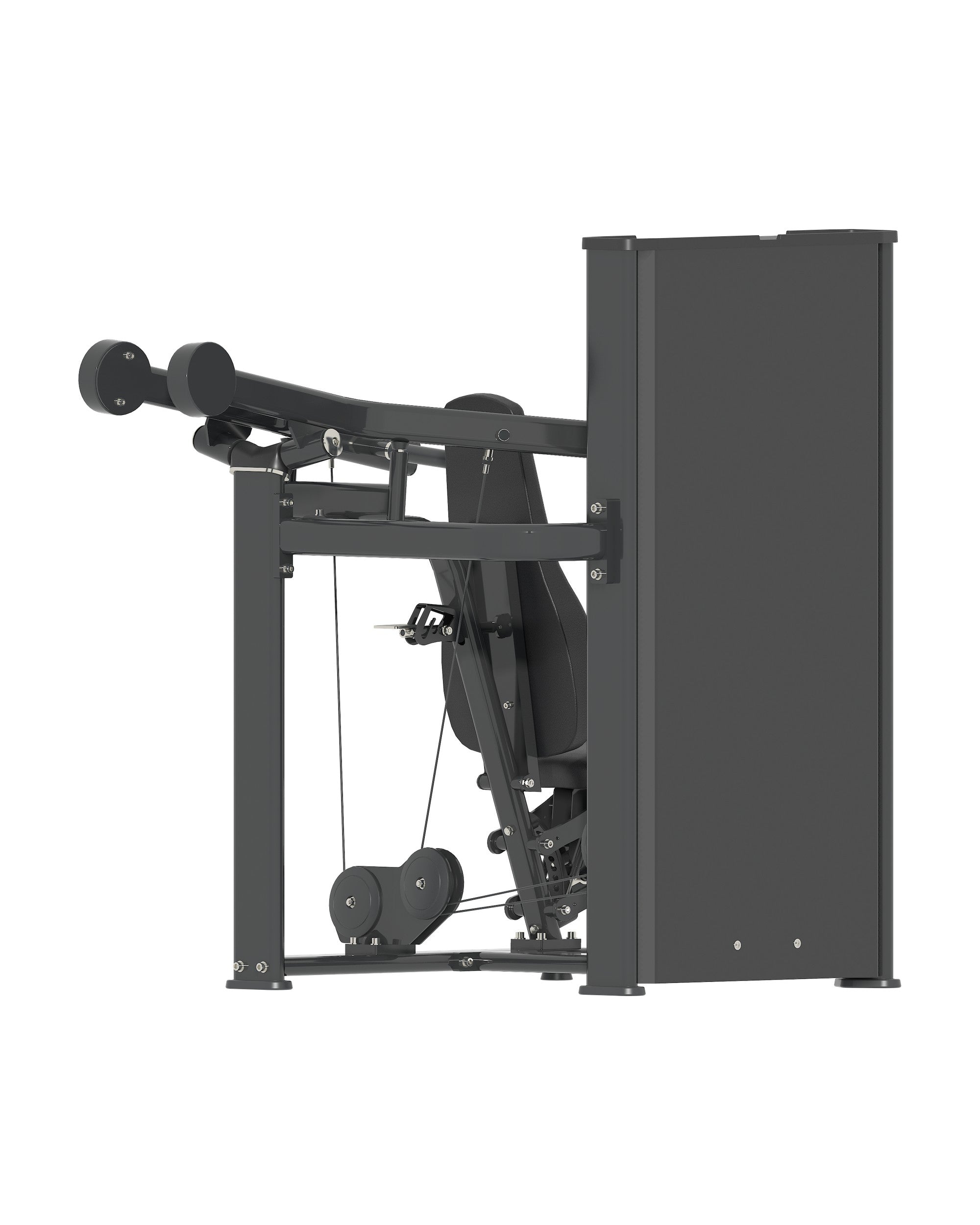 Shoulder Press Dynasty pin loaded machine, alternate angle 1