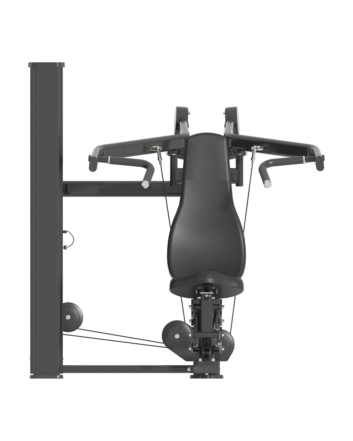 Shoulder Press Dynasty pin loaded machine, alternate angle 2
