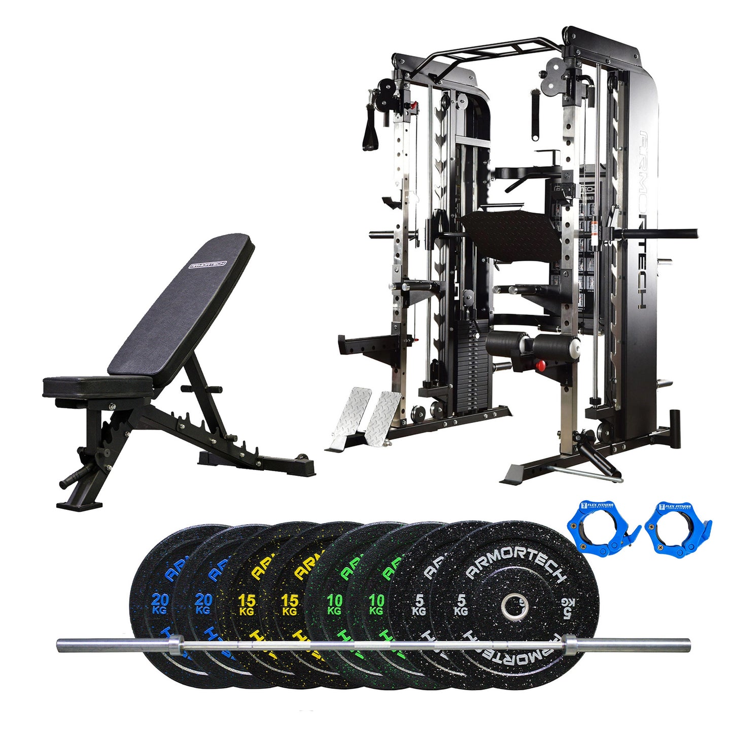 Armortech F70 MAX Complete Home Gym Package 1