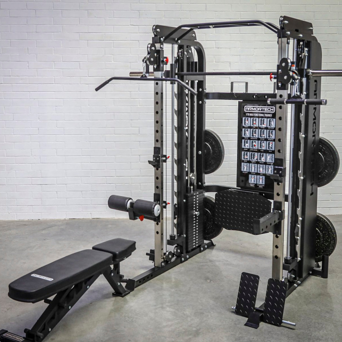 Armortech F70 MAX Complete Home Gym Package 1