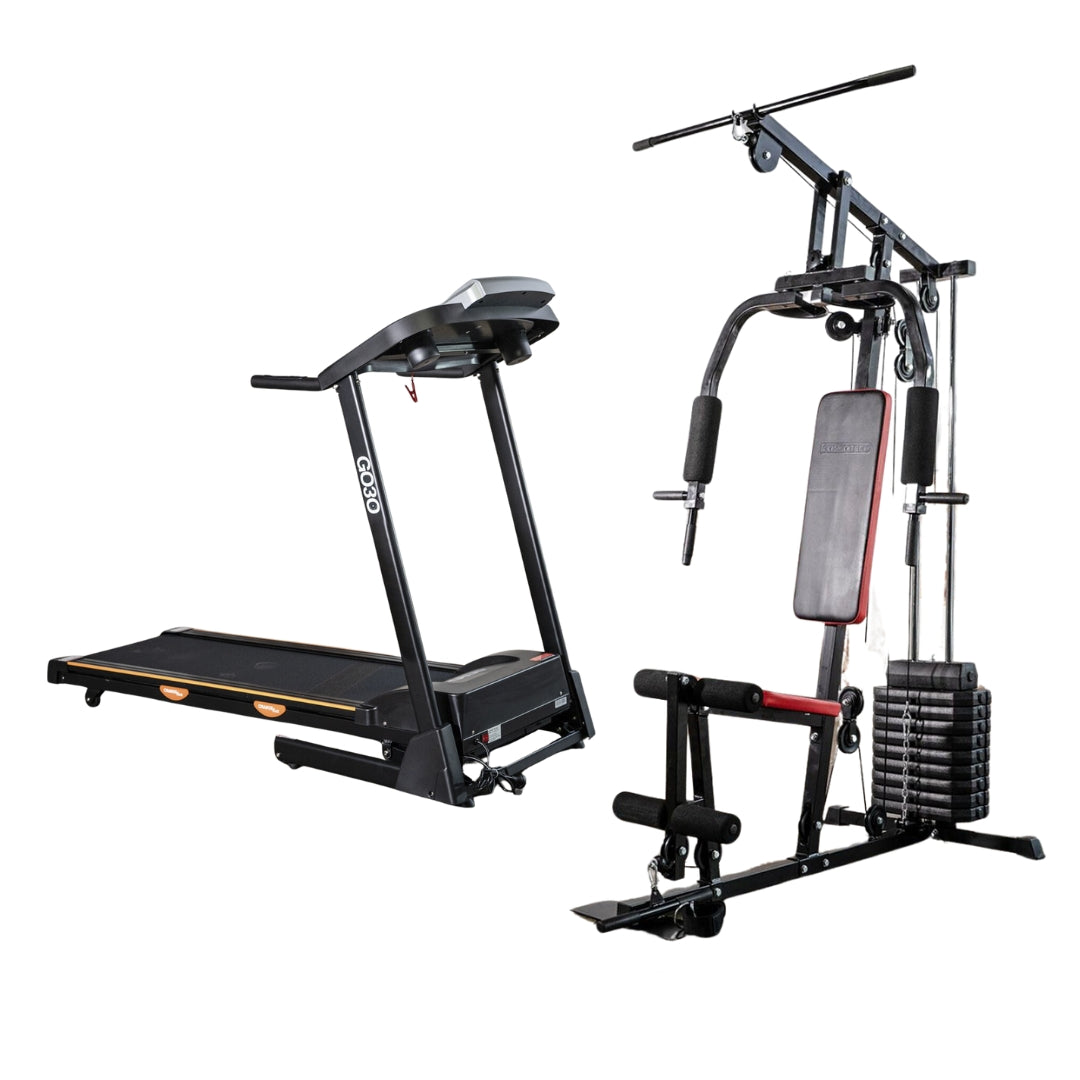 Home Gym & Treadmill Cardio Package