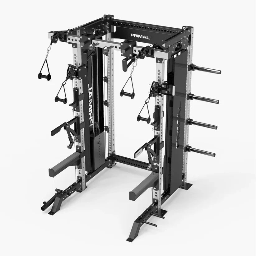 Primal Performance Series V2 Modular Half Rack with 100kg Weight Stack ...