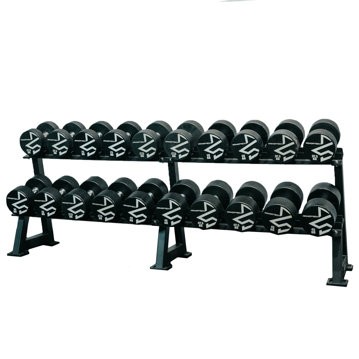 Round Dumbbell & Rack Package (15kg to 60kg) – Flex Fitness Equipment Au