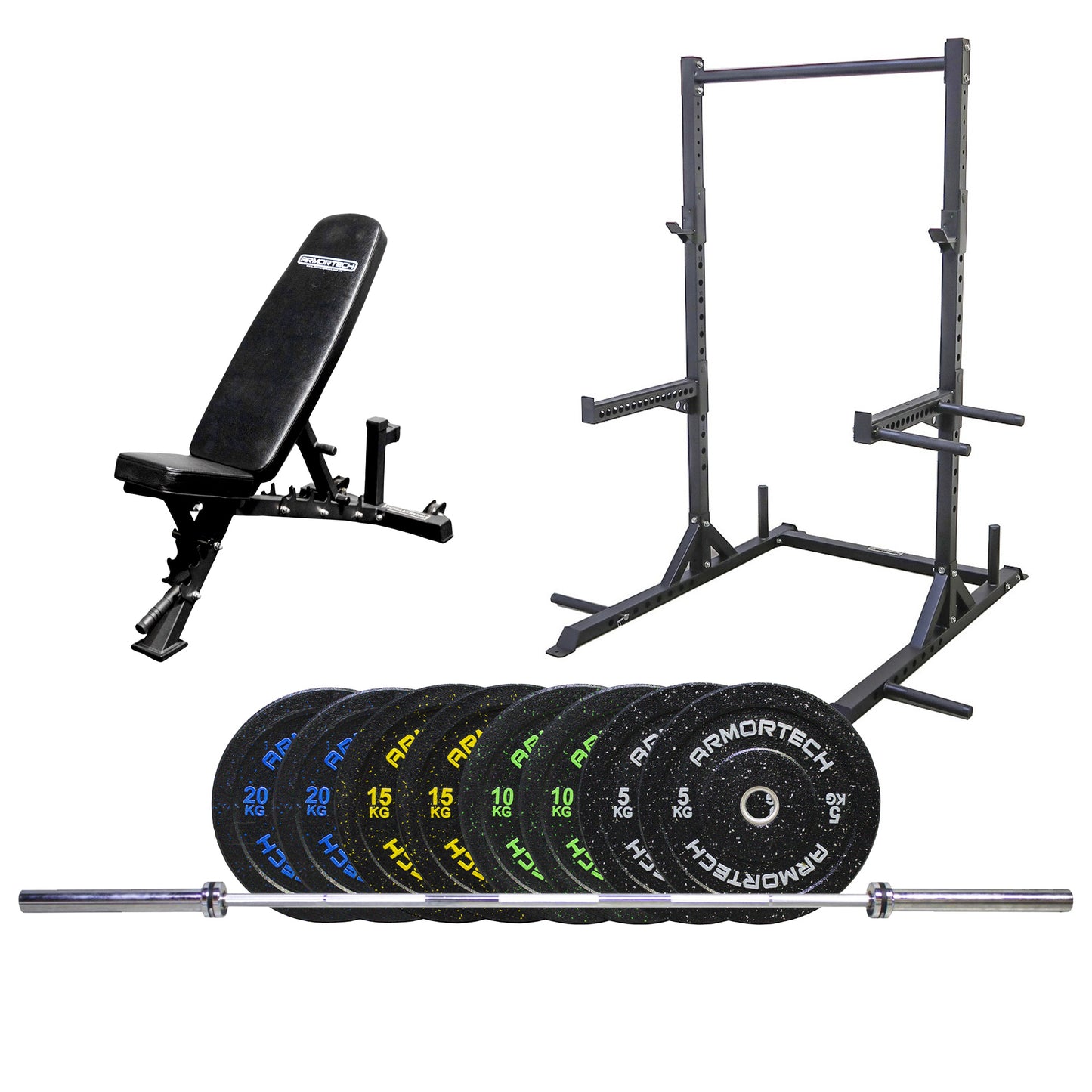 Armortech SR4 Squat Rack Package 4