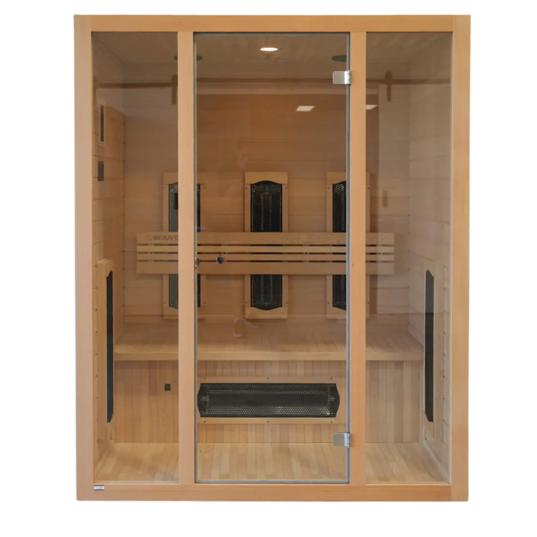 Rejuvenex 3 Person Infrared Sauna – Flex Fitness Equipment Au