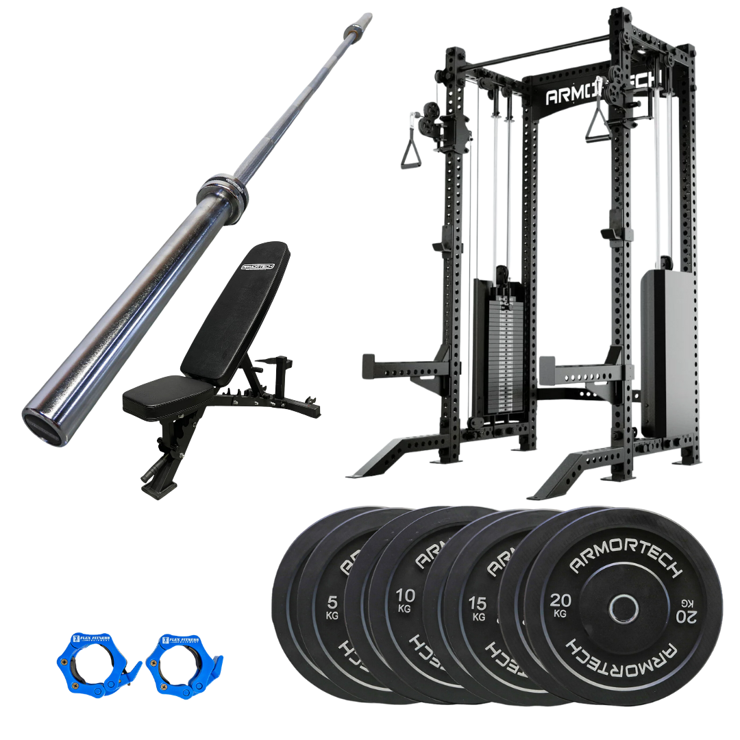 X Series Functional Trainer & Half Rack Package 4