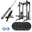 X Series Functional Trainer & Half Rack Package 4