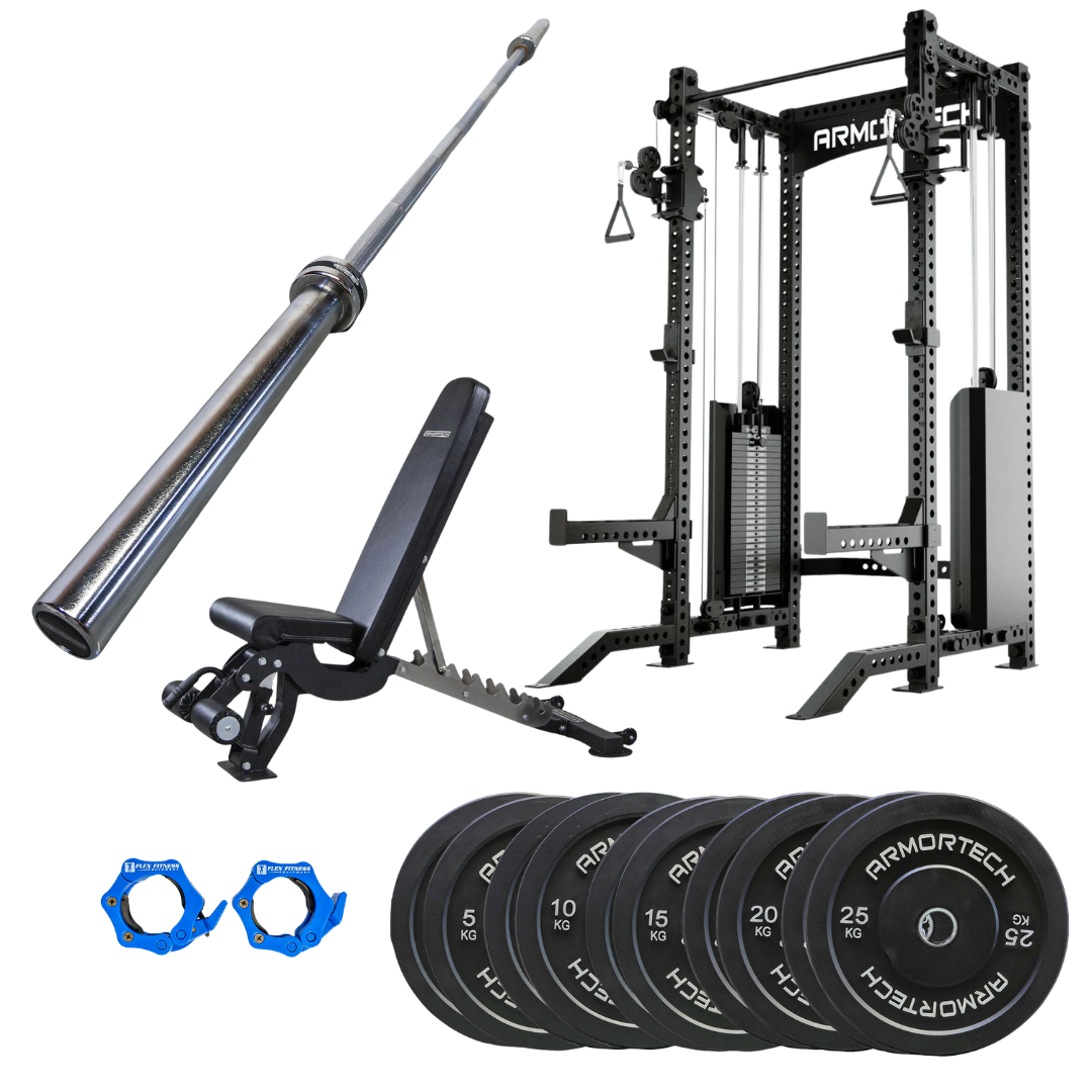 X Series Functional Trainer & Half Rack Package 5