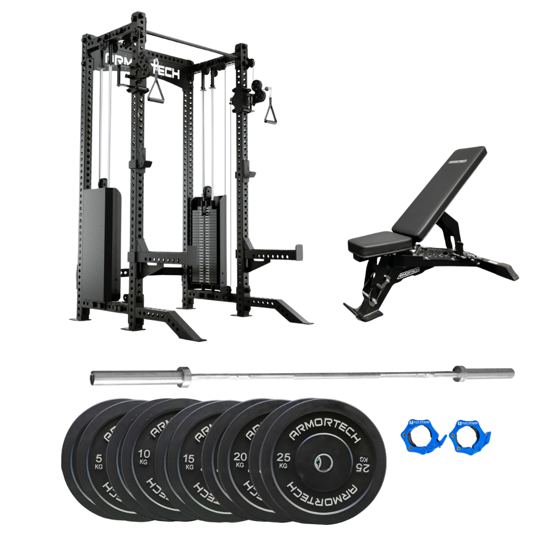X Series Functional Trainer & Half Rack Package 6