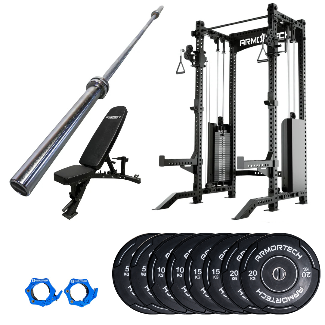 X Series Functional Trainer & Half Rack Package 4