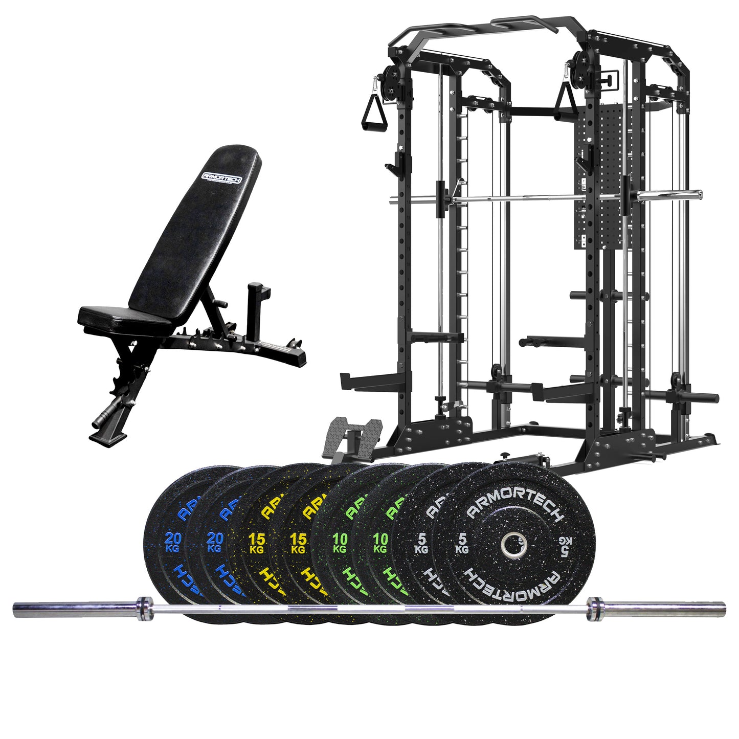 Armortech F20 Complete Home Gym Package 4