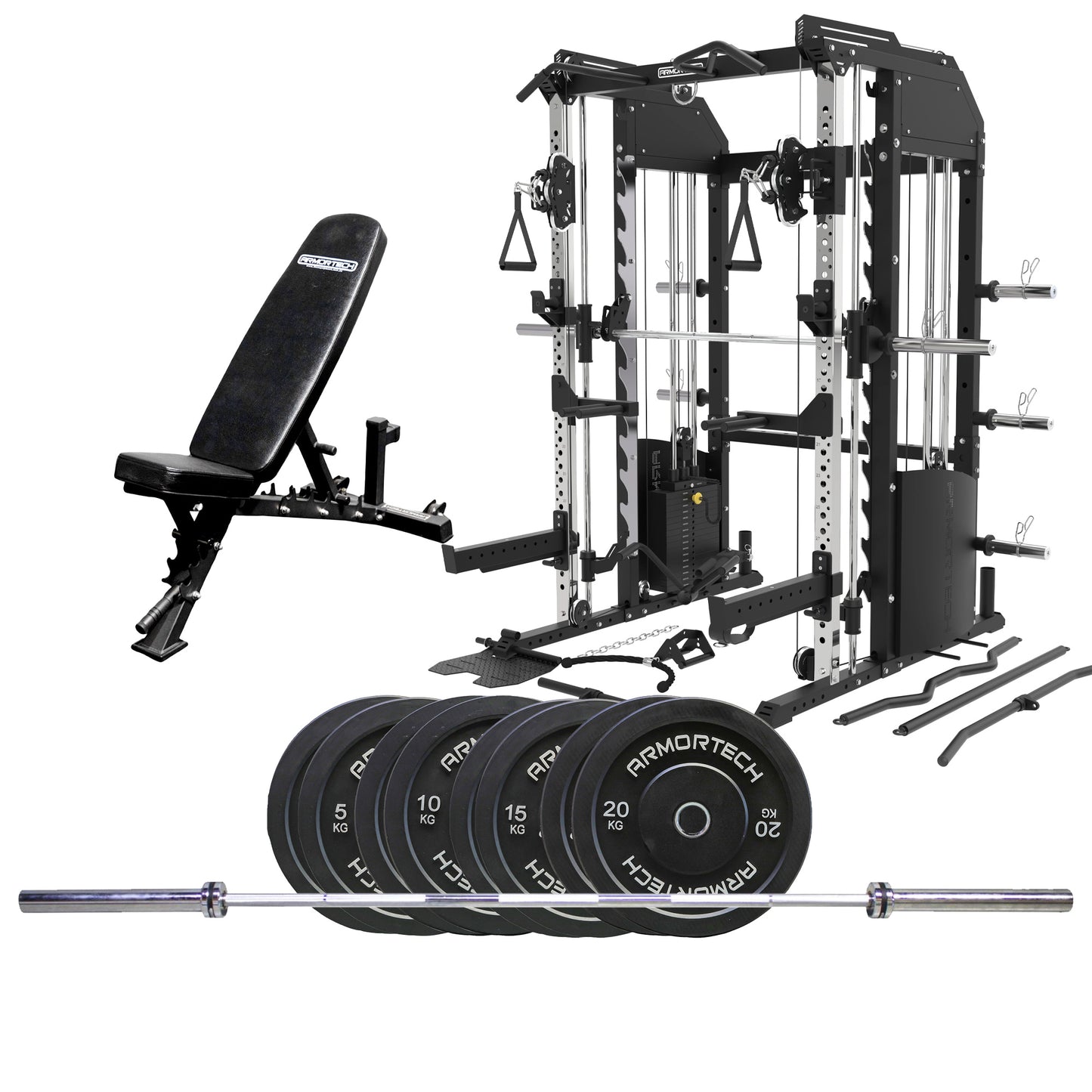 Armortech PT100 Complete Home Gym Package 3