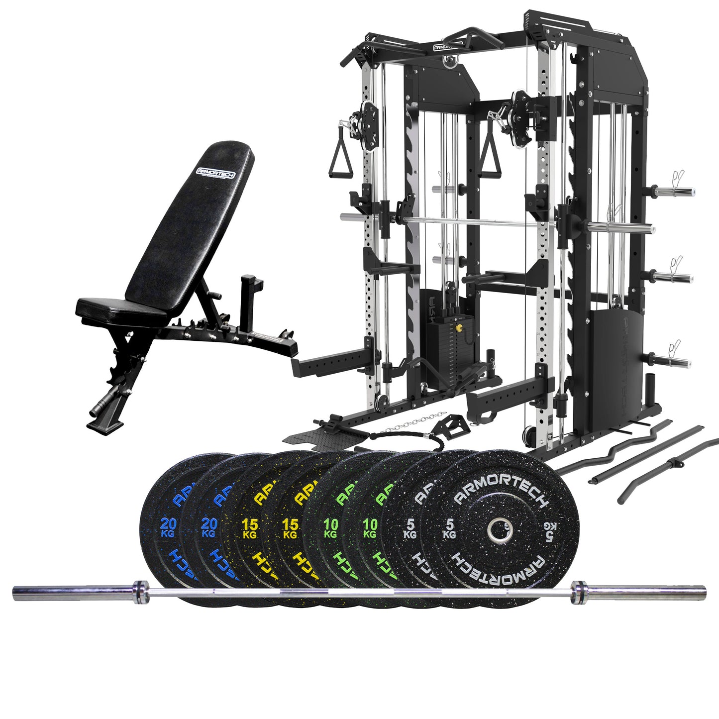 Armortech PT100 Complete Home Gym Package 4