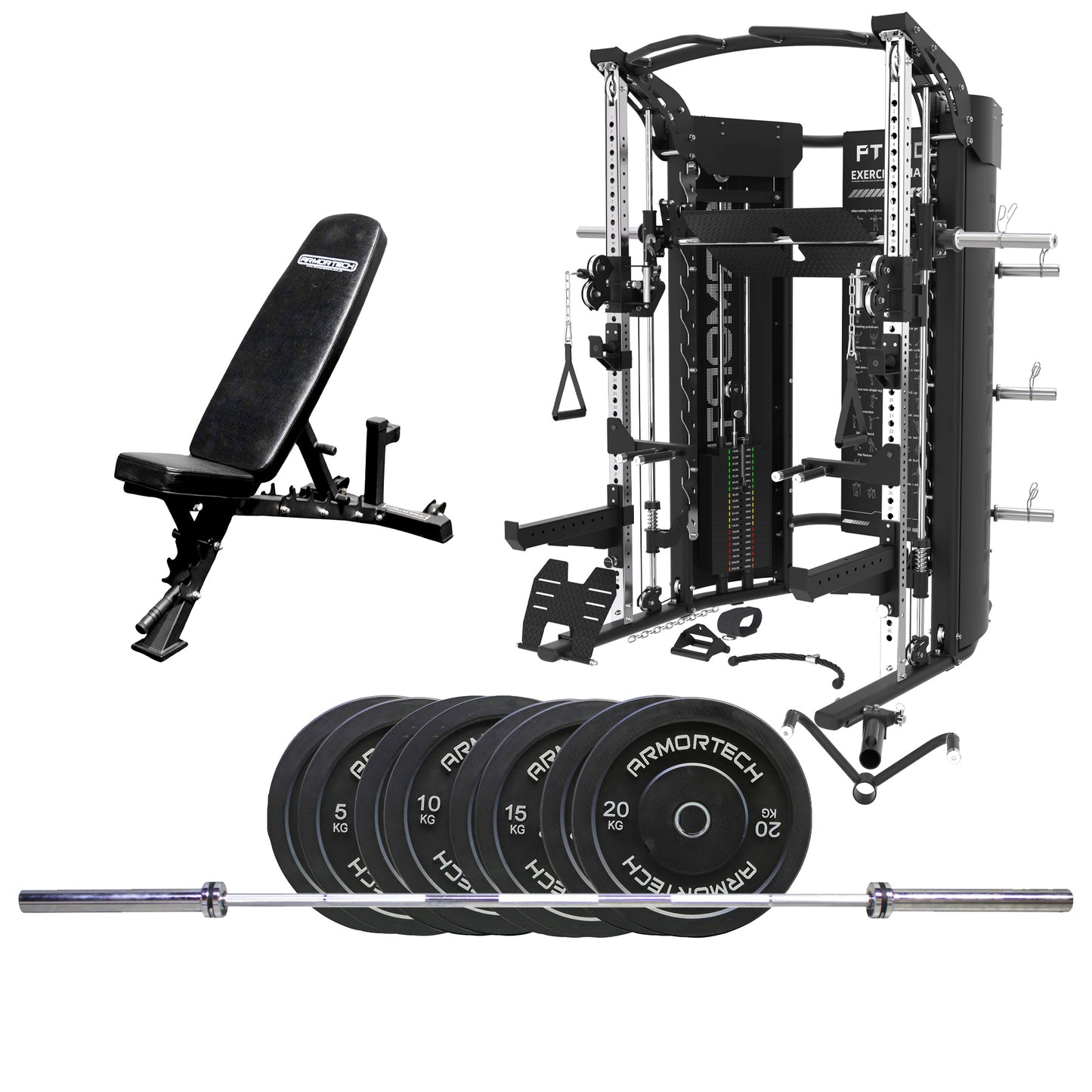 Armortech PT300 Complete Home Gym Package 3