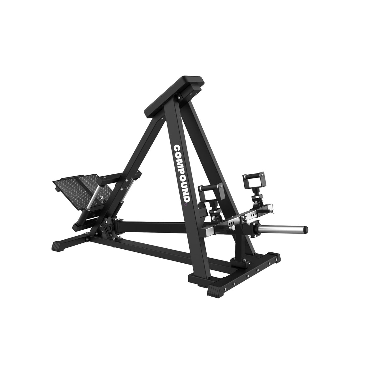 Bespoke Adjustable T-Bar Row - Side View - Compound Fitness Equipment