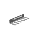 Belt and Band Hanger - Side View - Compound Fitness Equipment