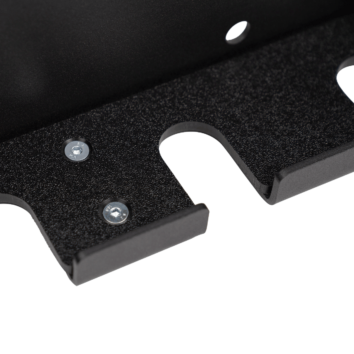 Vertical Barbell Wall Mount - 6 Bars - close-up view