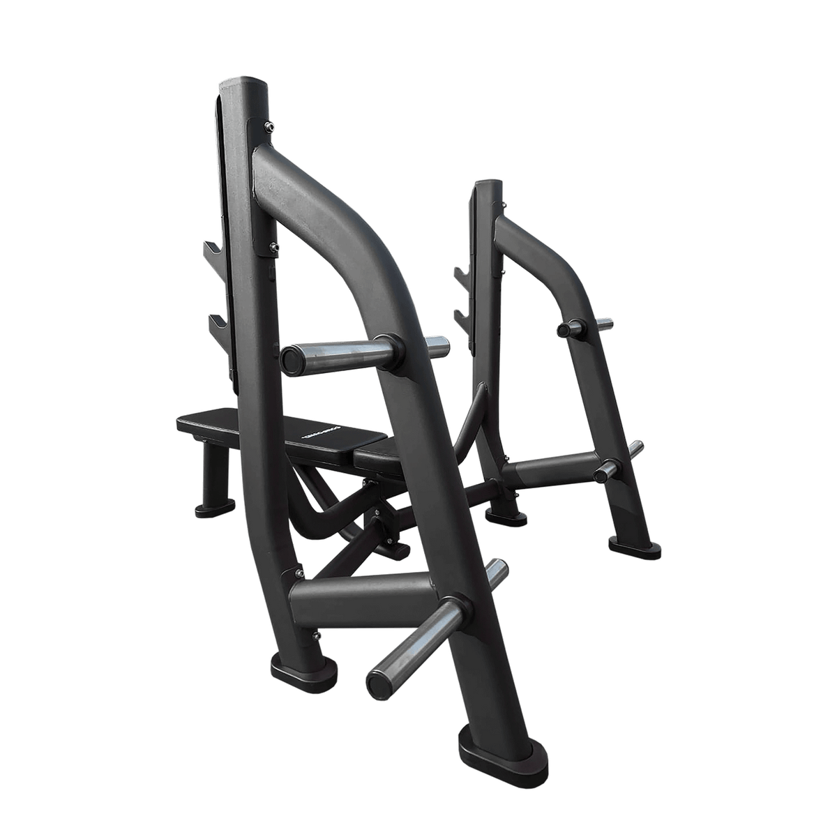 Olympic Flat Bench - Side View - Compound Fitness Equipment