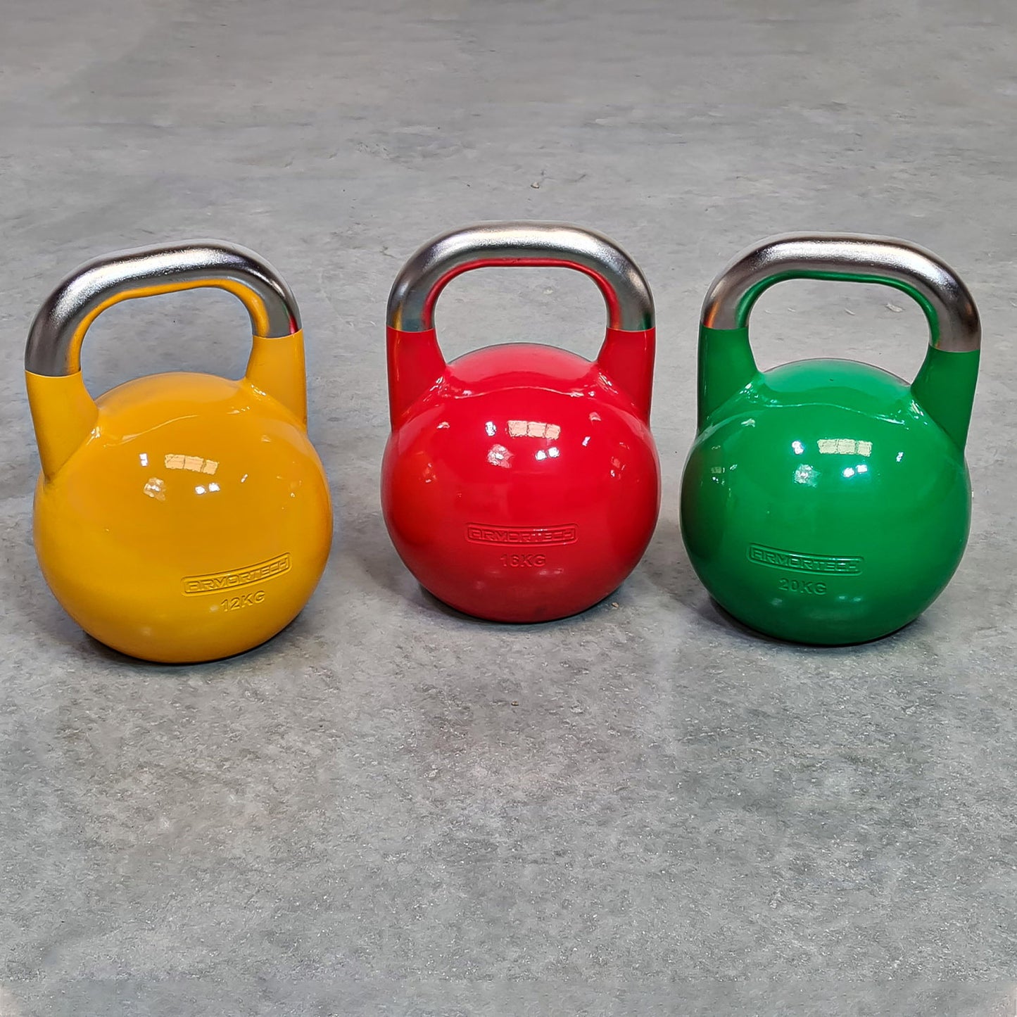 Competition Kettlebell Medium Bundle (12, 16, 20)