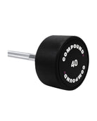 Fixed PU Straight Barbell 10kg to 55kg | Storage Tower Included